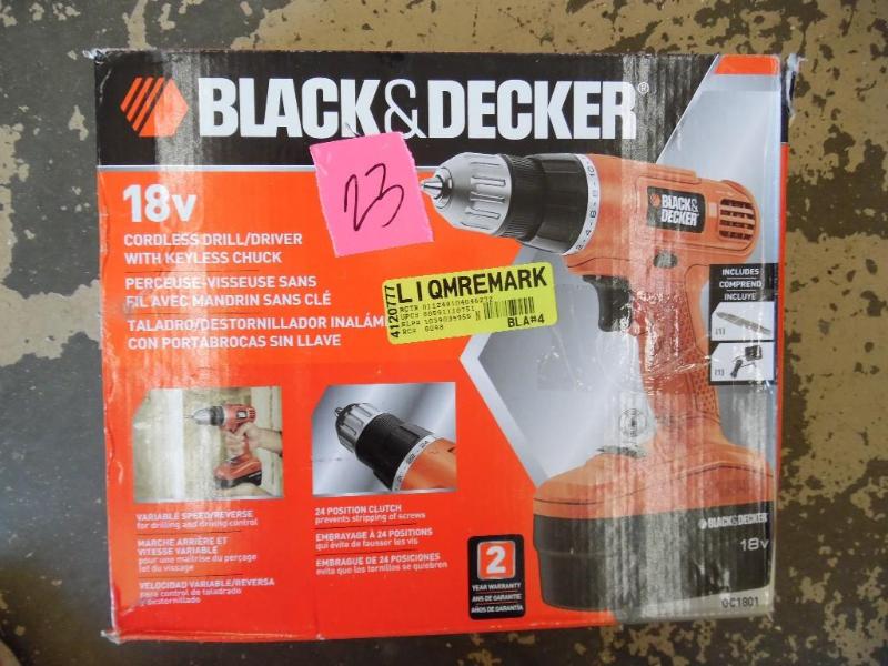 Cordless drill