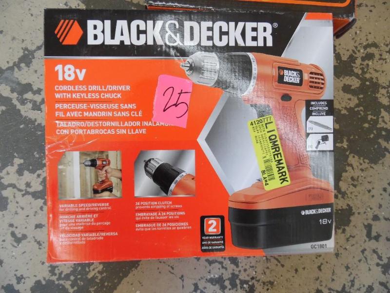 Cordless drill