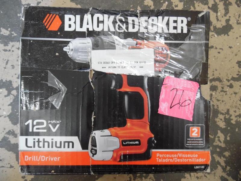 Cordless drill