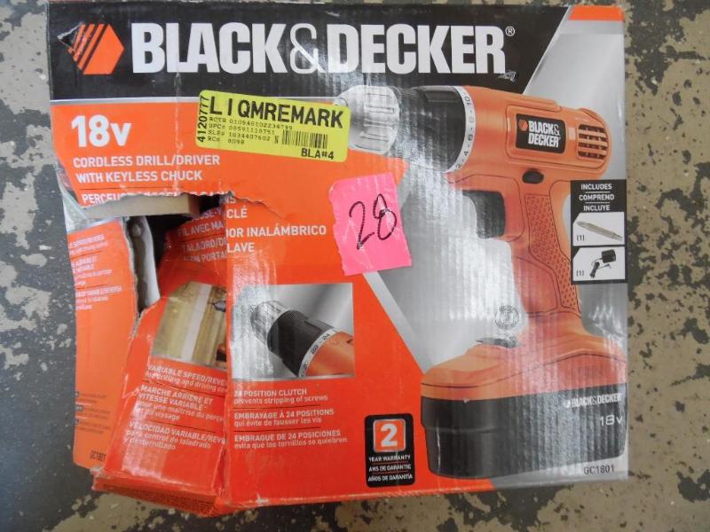 Cordless drill