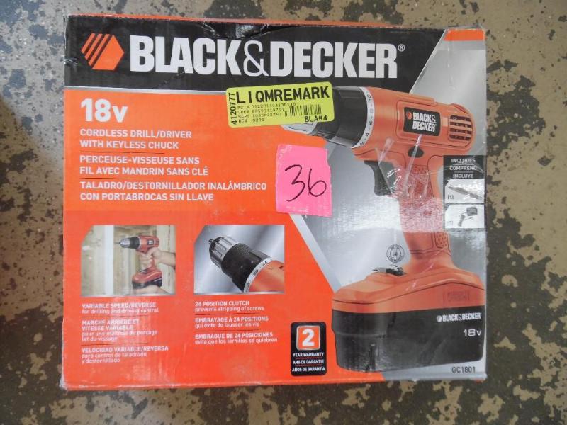 Cordless drill