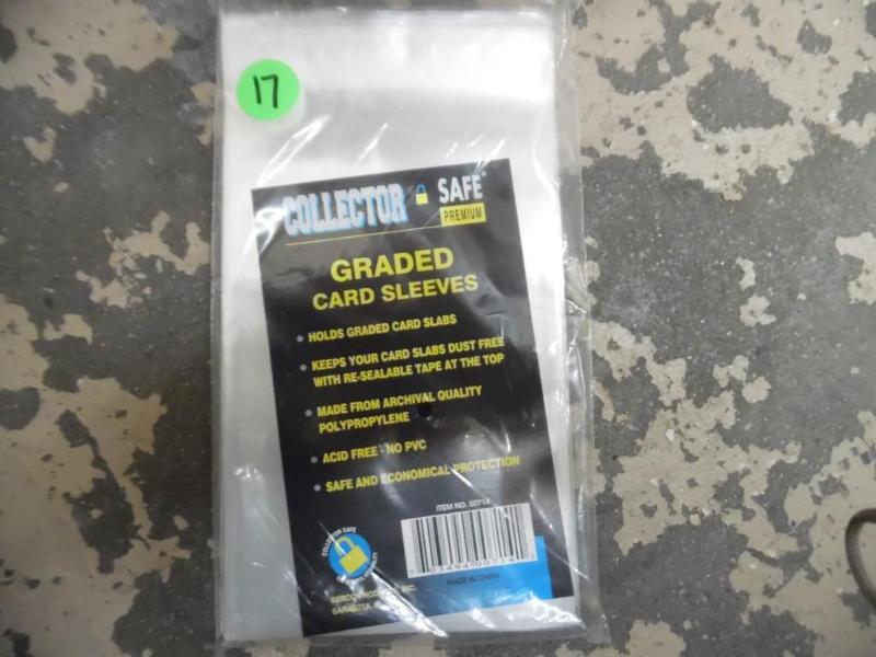 lot 17 image: Card Sleeves