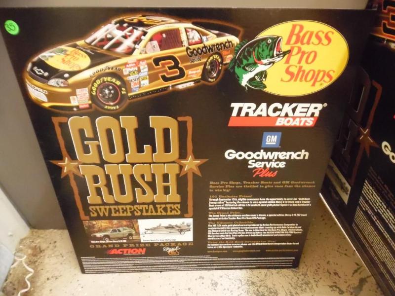 lot 35 image: Dale Earnhardt  Bass Pro Shop  Tracker Boats Advertising