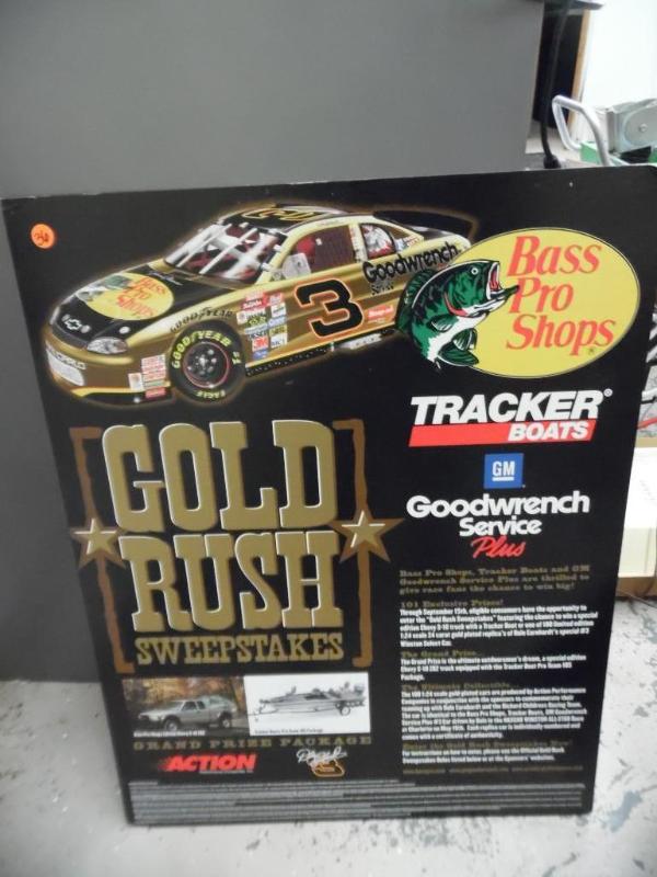lot 36 image: Dale Earnhardt  Bass Pro Shop  Tracker Boats Advertising