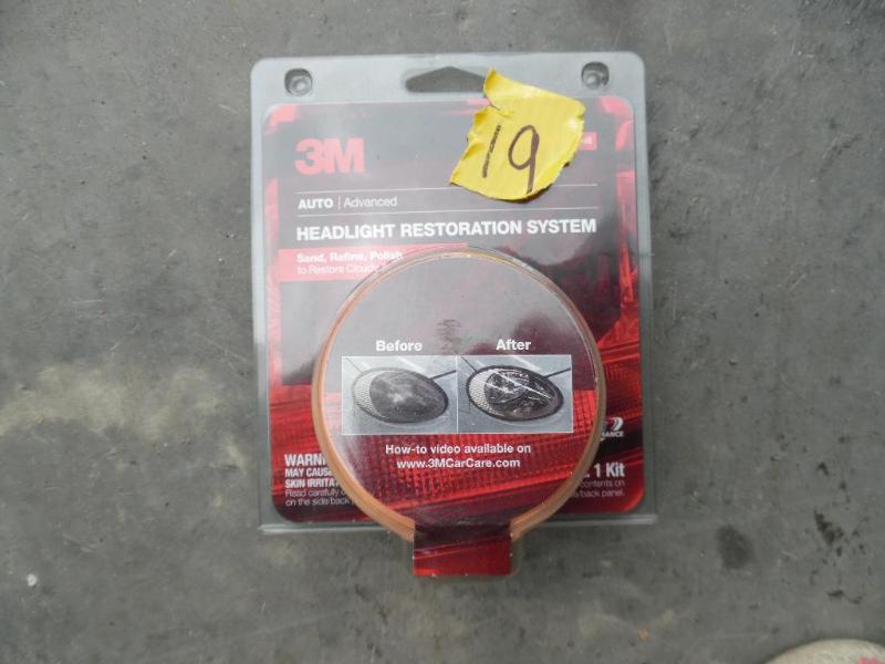 Headlight restoration kit