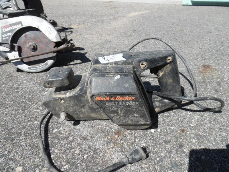 Belt sander