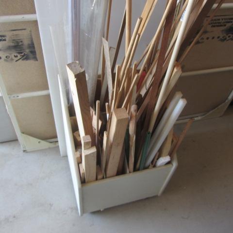 Craft Wood & Roller Storage