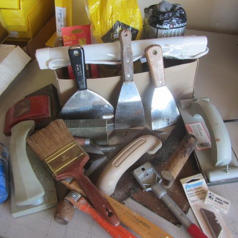 Trowels, Scrapers, Blades
