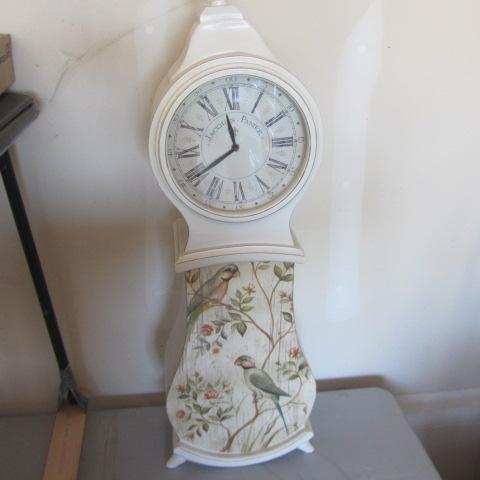 Painted Mantle Clock