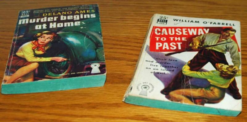 Two Dell Mapback Books