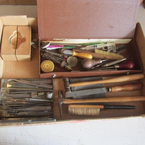 Watch Makers Tools, Celluloid Oil Pot