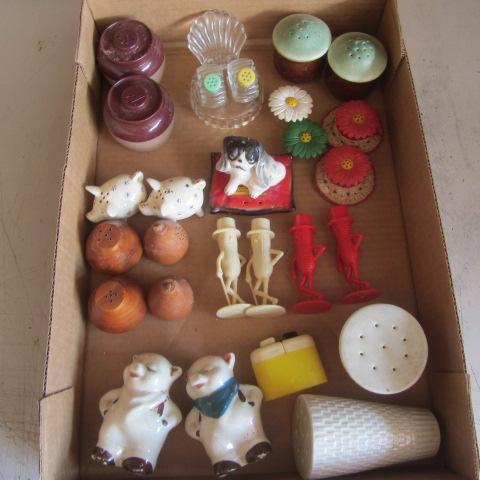 Vintage Salt & Pepper Shakers