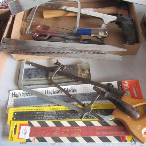 Shingle Hammer, Snips, Saws