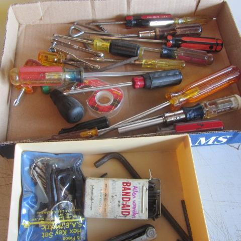 Screwdrivers, Hex Key Wrenches
