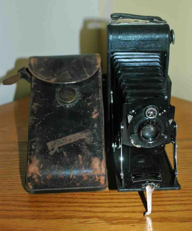 Eastman Kodak 1A Pocket w Case & Instructions