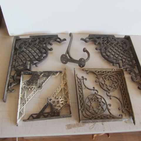 Vintage Shelving Supports