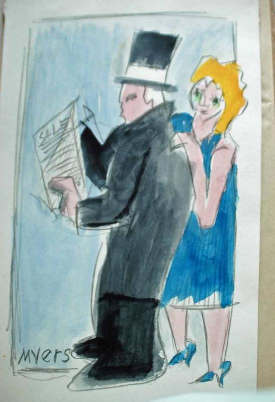 Malcolm Myers Sketch