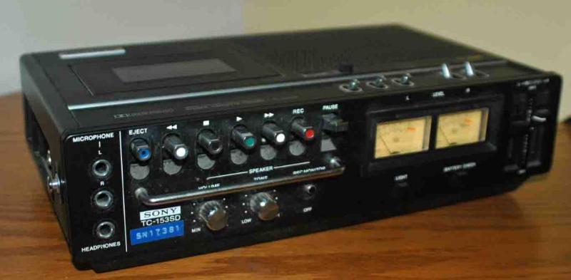 Sony Cassette Recorder