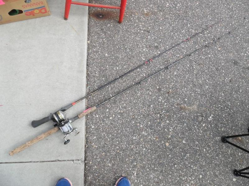 lot 19 image: Rods and reels