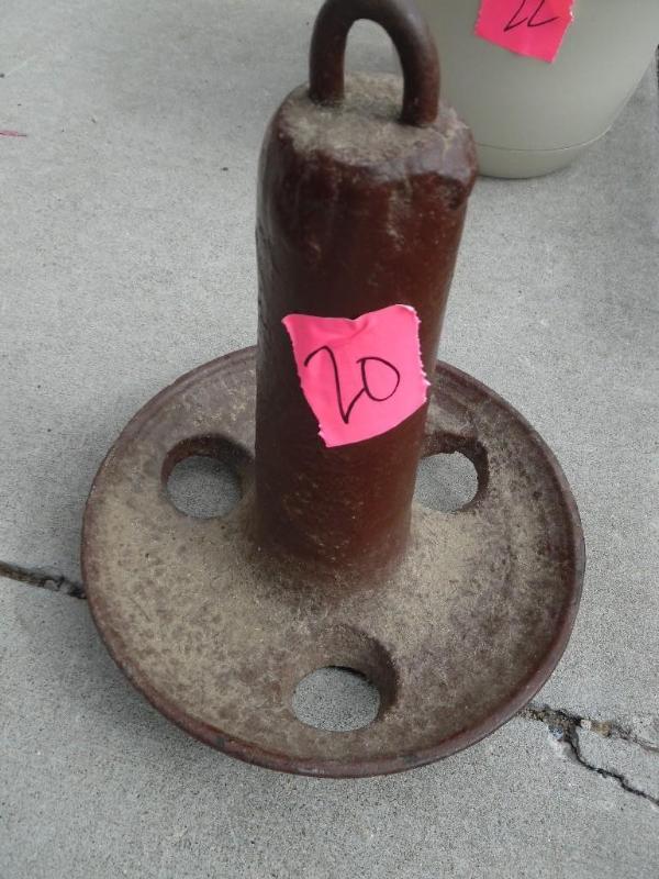 lot 20 image: Boat anchor