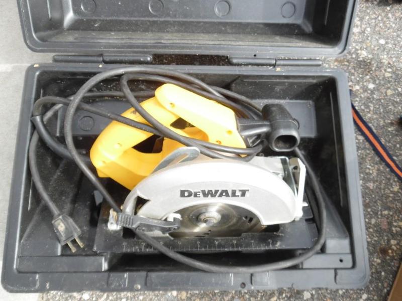 lot 21 image: Circular saw