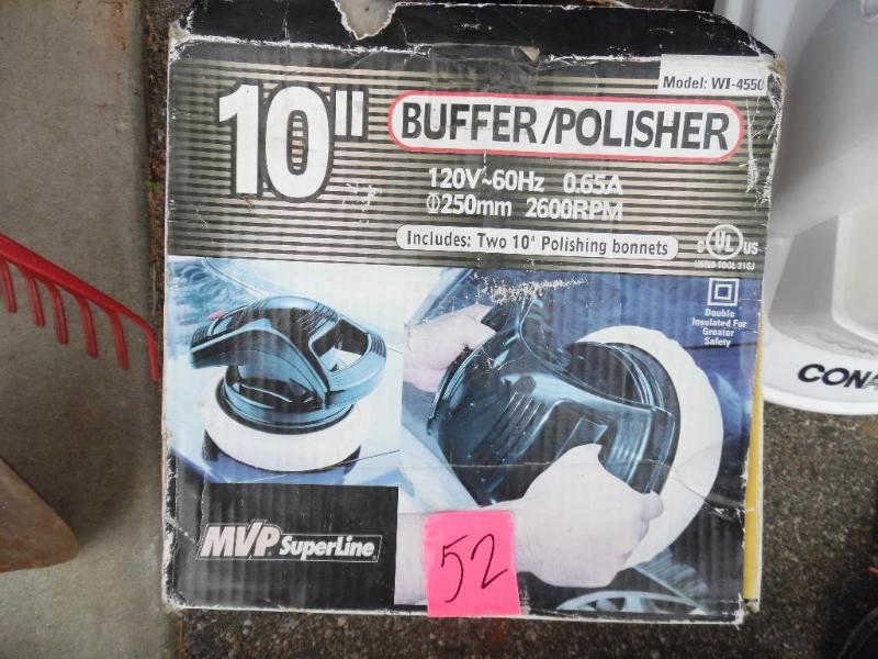 lot 52 image: Electric polisherbuffer
