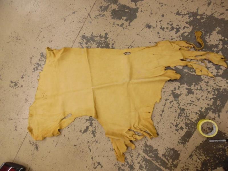 Elk and deer hides