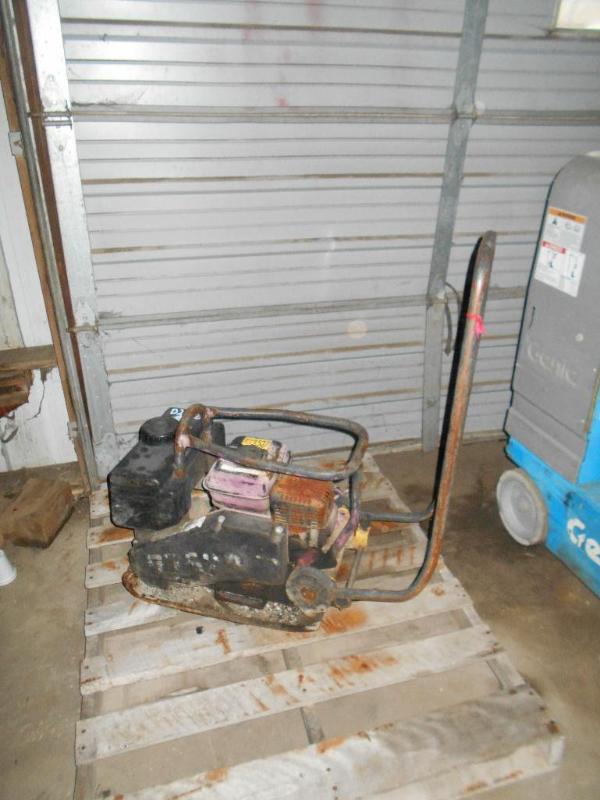 lot 16 image: Walk Behind Asphalt  Gravel Tamper.