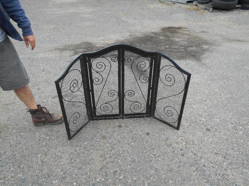 Metal Fireplace Screen