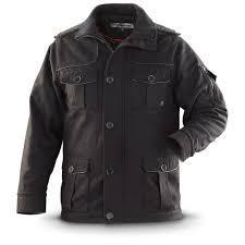 lot 23 image: Sportier Wool-blend Military-style Coat