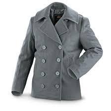 lot 5 image: Alpha Ensign Pea Coat