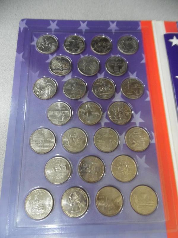 50 States Quarter Set