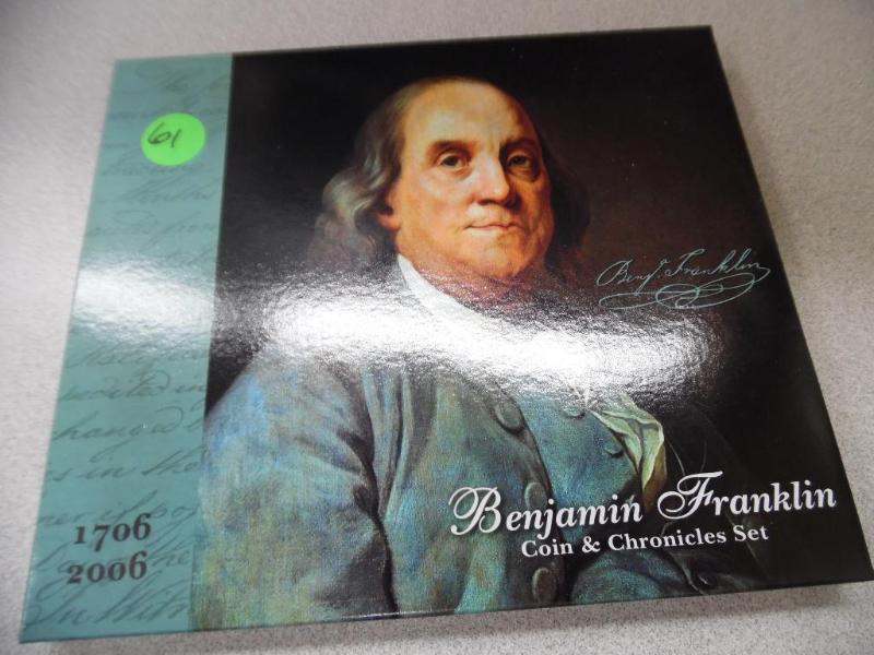 Benjamin Franklin Coin Set