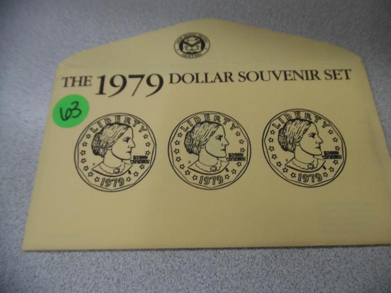 Susan B Anthony Dollar Coins Sealed