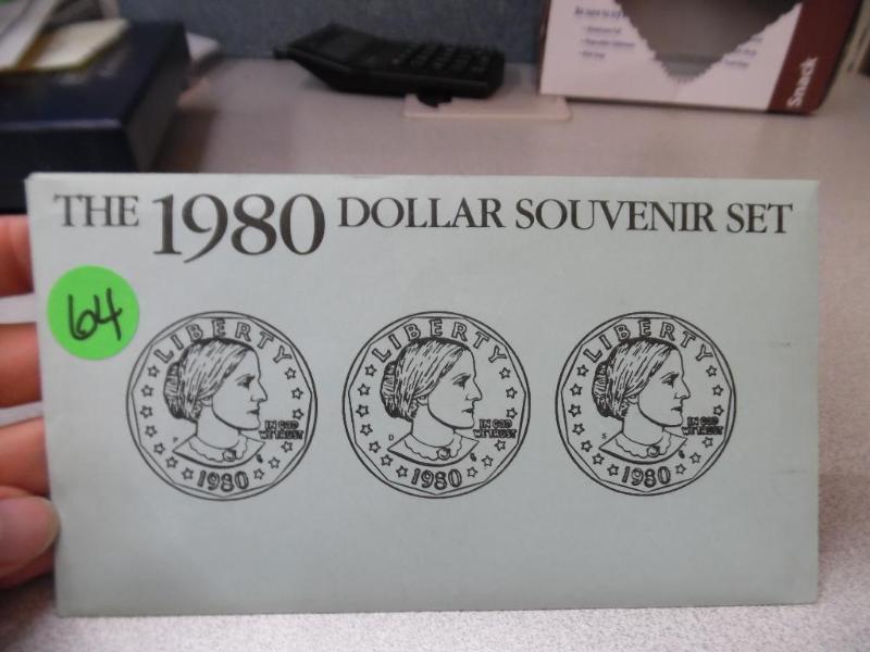 Susan B Anthony Dollar Coins Sealed