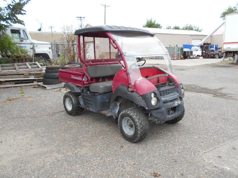Kawasaki Utility Cart With Cab and Dump Box. NO RESERVE