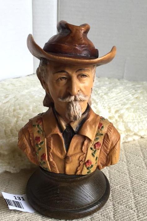 lot 131 image: ANRI Woodcarving - Italy Buffalo Bill Cody by...