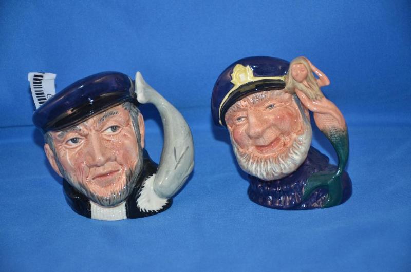 lot 151 image: 2 Royal Doulton&nbspCharacter Toby&nbspMugs...