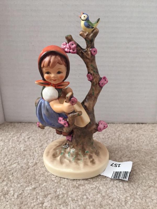 lot 157 image: Goebel&nbspHummel&nbspApple Tree Girl with ...