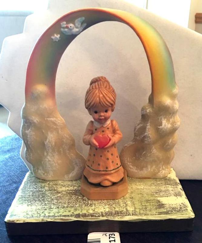 lot 173 image: Anri Italy Club Member Wood Sculpture by craf...