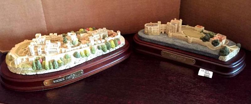 lot 191 image: Windsor Castle & Leeds Castle handmade in...