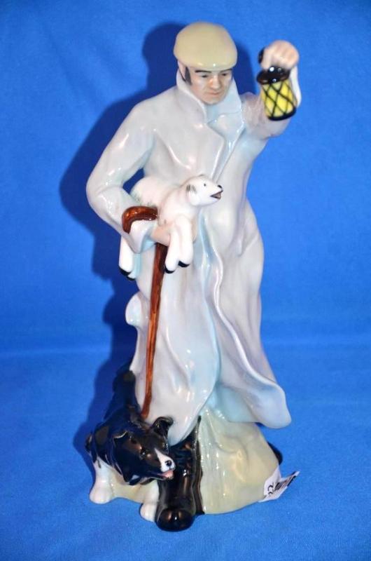 lot 22 image: Reflections Royal Doulton Shepherd HN 3160 19...