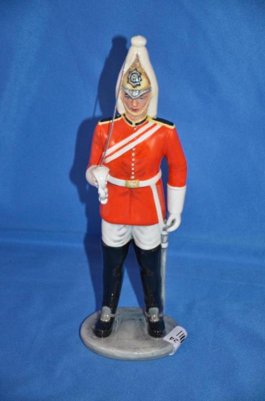 lot 24 image: Royal Doulton&nbspThe Lifeguard 1st year of ...