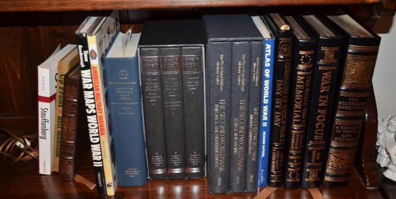 lot 244 image: Books related to World War II. &nbspApprox 1...