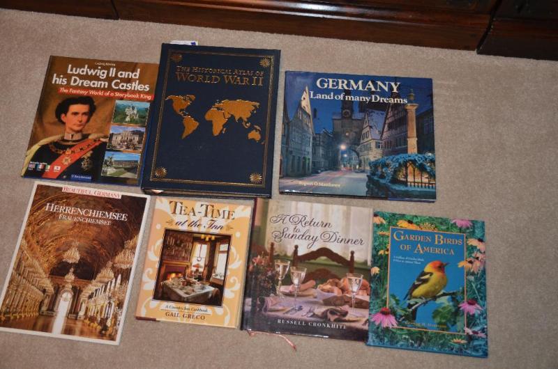 lot 262 image: 7 books various themes. ...
