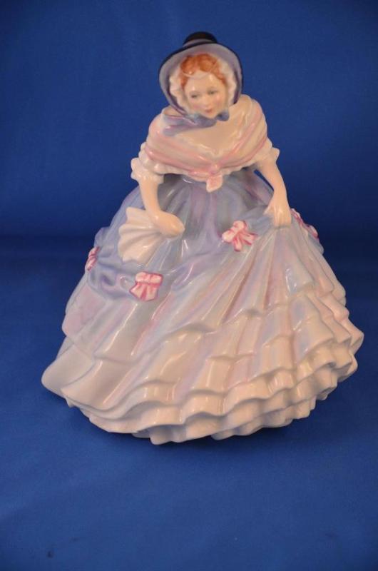 lot 27 image: Royal Doulton&nbspAlice by Nada Pedley, HN 3...