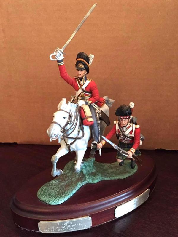lot 39 image: Buckingham Pewter Trooper 2nd or Royal North ...