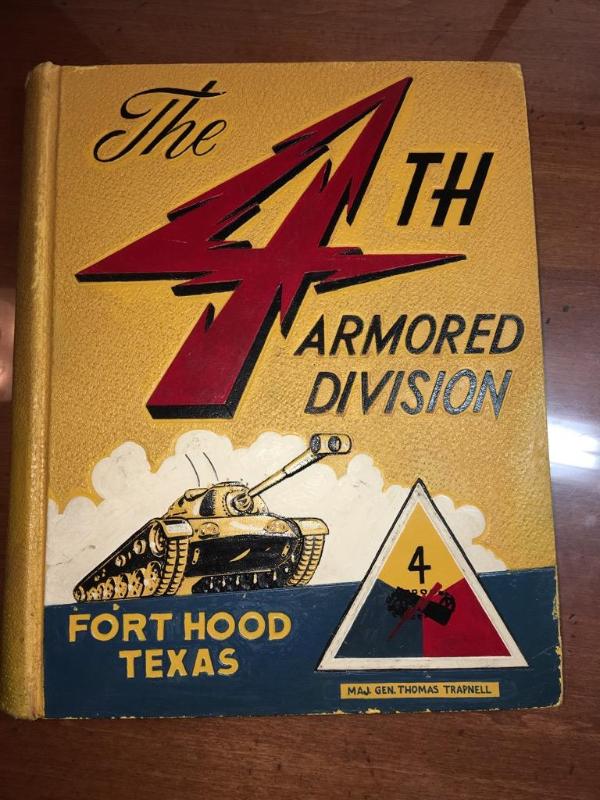 lot 3A image: RARE piece of Military history. 4th Armored D...