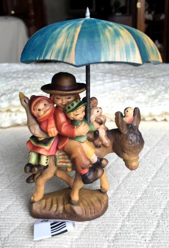 lot 74 image: Anri Juan Ferrandiz Wood Carving Riding Throu...