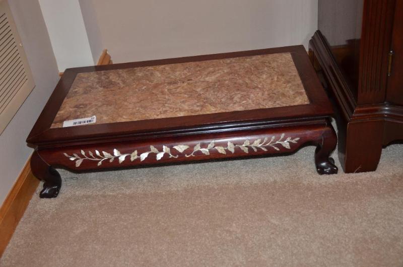 lot 80 image: Beautiful Low Opium Table with possible mothe...